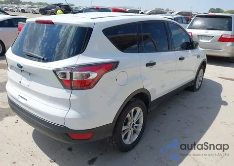 2017 Ford Escape S z USA, uszkodzony, nr VIN 1FMCU0F78HUA61134